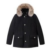 Lang Arctic Anorak Parka for Menn