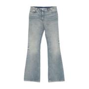 Blå Bootcut Denim Jeans