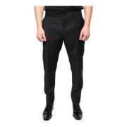 Sorte ull Skinny Dress Pants