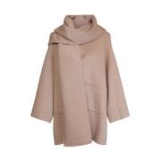 Beige Clermonte Sandy Coat Kåpe