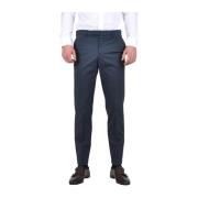 Blå Chinos Slim Fit Stretch