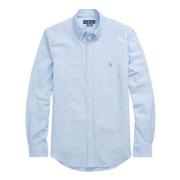 Lyseblå Polo Ralph Lauren Slim Fit Oxford Shirt Skjorte