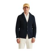 Blå Morris Stockholm Brayden Shawl Cardigan Cardigan