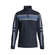 Retro Ski Sweater Navy Blue