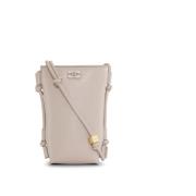 Grå Crossbody Veske med Trendy Detaljer