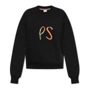 Sweatshirt med logo