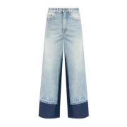 Jeans med vintageeffekt