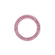 Rosa Izabel Display Chunky Colorful Ring Pink Silver