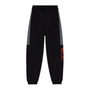 Sweatpants med brodert logo