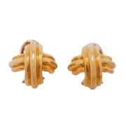 Pre-owned Yellow Gold earrings