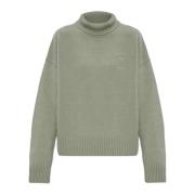 Ull Turtleneck med Logo