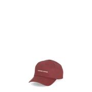 Bordeaux Bomull Baseball Cap Mann