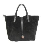 Pre-owned Suede handbags