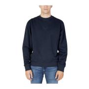 Stretch Bomull Hoodless Sweatshirt Kolleksjon