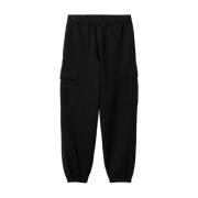 Cargo Sweat Pant i Svart