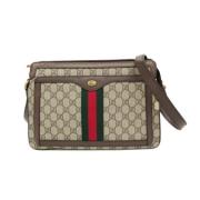 Pre-owned Canvas gucci-bags