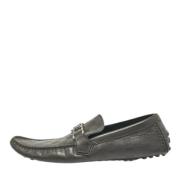 Pre-owned Leather flats