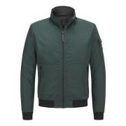 Quiltet lettvekts blouson jakke