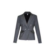 Denim Stripe Diplomatisk Blazer