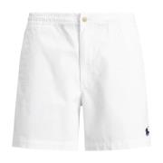 Hvite Prepster Stretch Chino Shorts