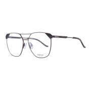 Brun Aviator Metall Optiske Rammer