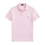 Carmel Pink Mesh Polo Shirt