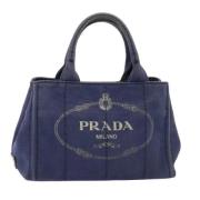 Pre-owned Canvas prada-bags