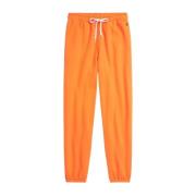 Oransje sweatpants med logo