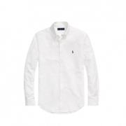 Chemise Oxford-Slim - Størrelse: XL, Farge: Hvit