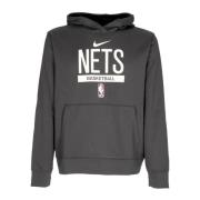 Brooklyn Nets Hettegenser Tech Fleece Antrasitt