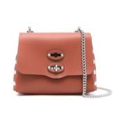 Brun Kompakt Crossbody-veske