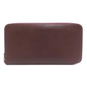 Pre-owned Leather wallets