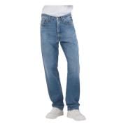 Klassiske Straight Fit Denim Jeans