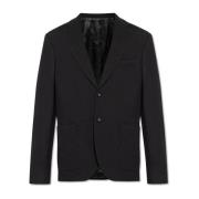 Blazer med ullfinish