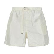 Shorts med silkefinish