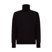 Merino Turtleneck Jumpers med skinnlapper