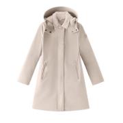 Avtagbar hette teknisk stoff trenchcoat