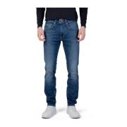 Slim Fit Bomull Jeans med Elastan