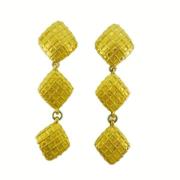 Pre-owned Fabric earrings