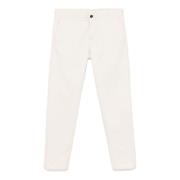 Slim Fit Chino Bukser Hvit