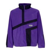 Lilla Polar Fleece Quarter-Zip Sweatshirt