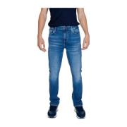 Blå Bomullsblanding Jeans Samling