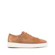 Brun Semsket Skolisser Sneakers