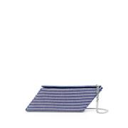 Krystall Mesh Parallelogram Clutch Veske