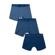 Blå Panos Emporio Base Bamboo 3Pk Brief Boxer Undertøy