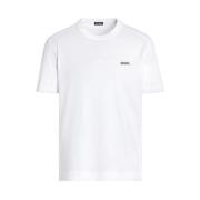 Brodert Logo Crew Neck T-skjorte