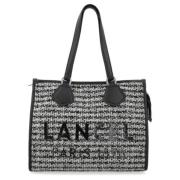 Hvit Tote Bag Klassisk Stil