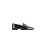 Sorte skinnloafers