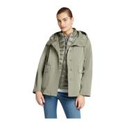 Nylon Parka med Avtagbar Vest