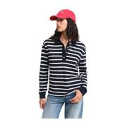 Breton Stripe Polo Top